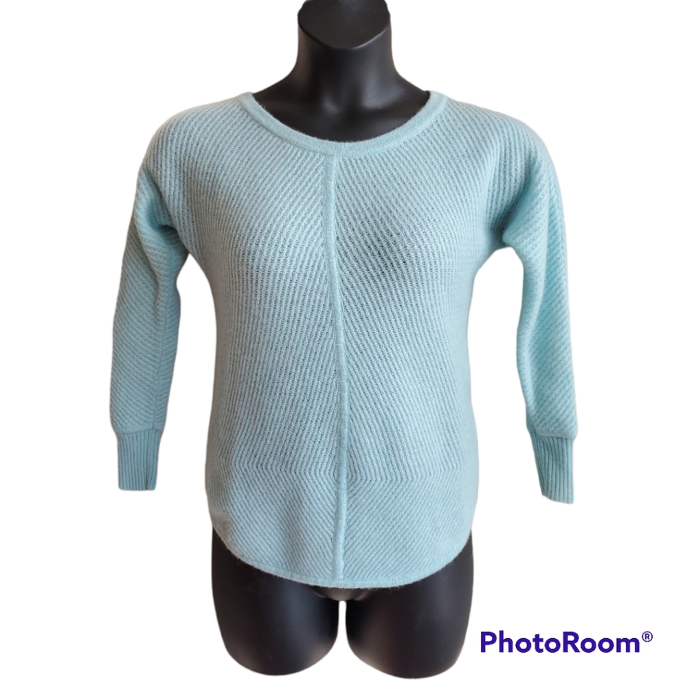 Pure Collection Cashmere pullover sweater Size US 4 light blue